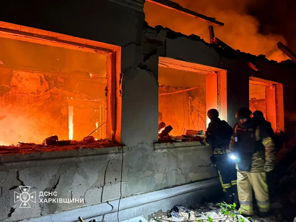 Russia fires 187 drones overnight: 20 hit home, one killed in Kharkiv Oblast, hotel struck in Sumy