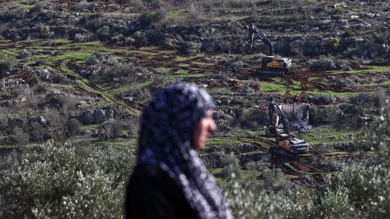 Israel advances registration of West Bank territory as state land in move decried as “de facto annexation”