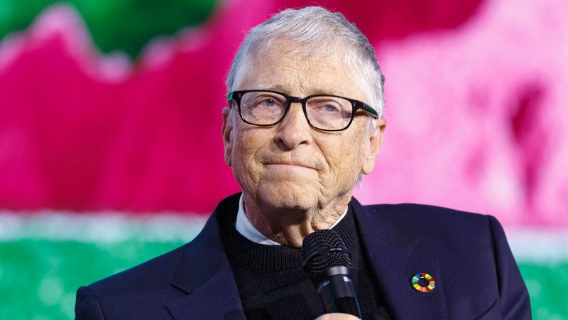 Bill Gates cancels AI summit keynote address amid scrutiny over Epstein links