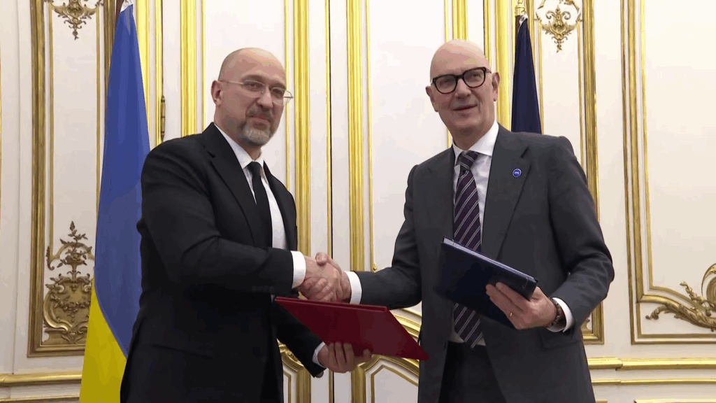 France and Ukraine sign nuclear energy pact alongside €71mn grant package as Ukraine fights to keep the lights on