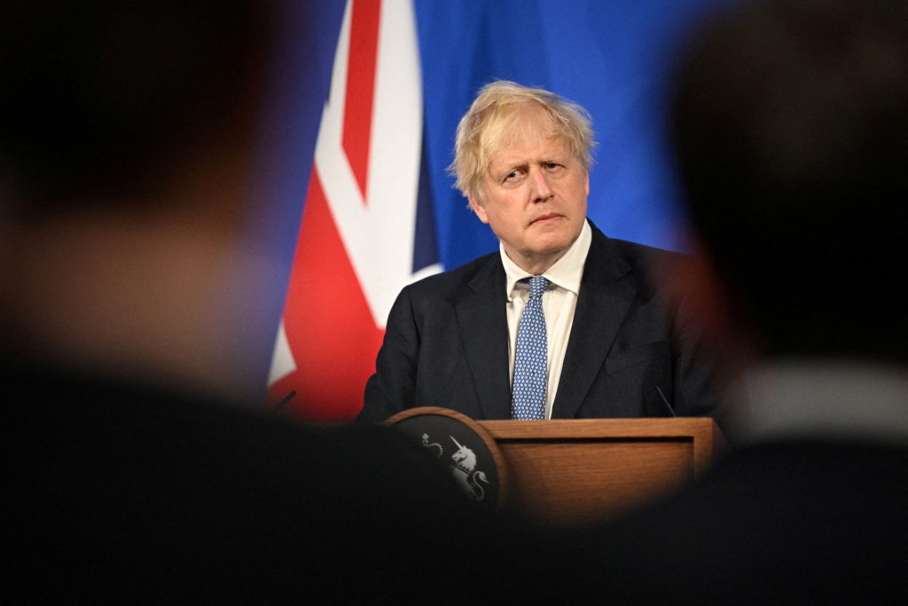 Former UK Prime Minister Boris Johnson calls on allies to send noncombat troops to Ukraine