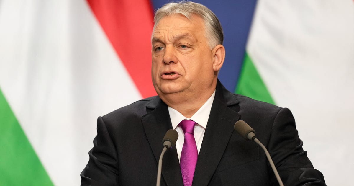 Hungary blocking Russia sanctions package over €16B in EU defense loans, diplomats say – POLITICO