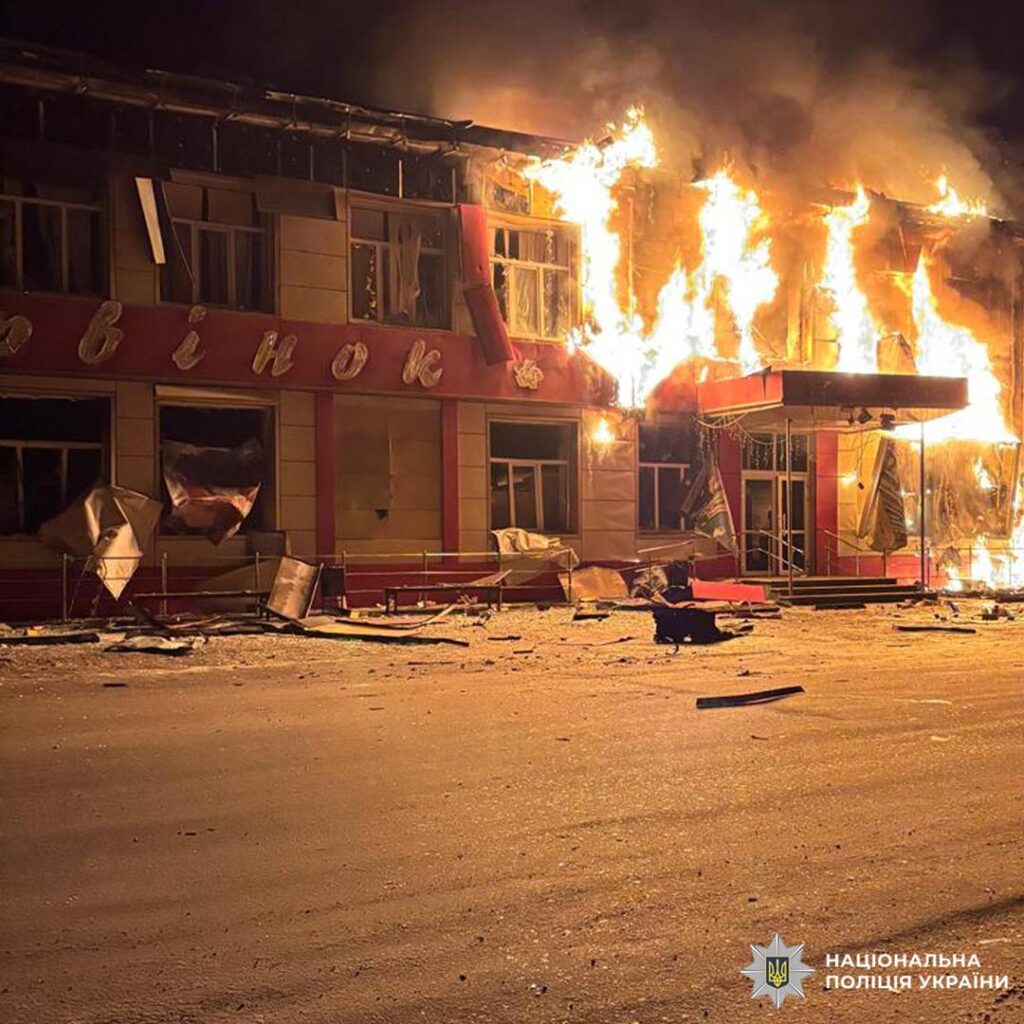 Russian drones hit ambulance and shop in Kharkiv Oblast, 3 dead and 20 injured