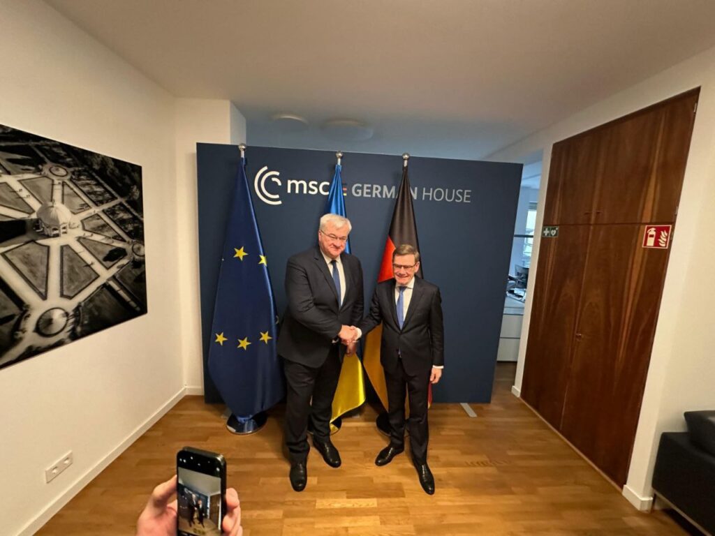 Ukrainian House opens at Munich conference as Sybiha declares “outsourcing security for Europe is over”