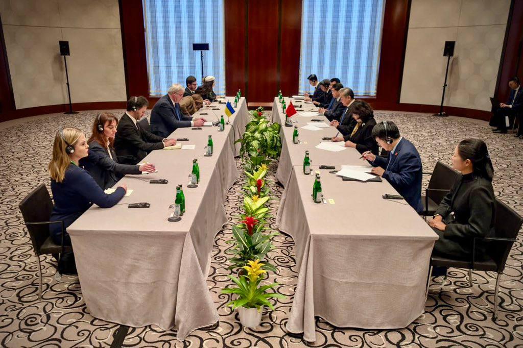 China commits new energy aid to Ukraine after Munich talks between foreign ministers