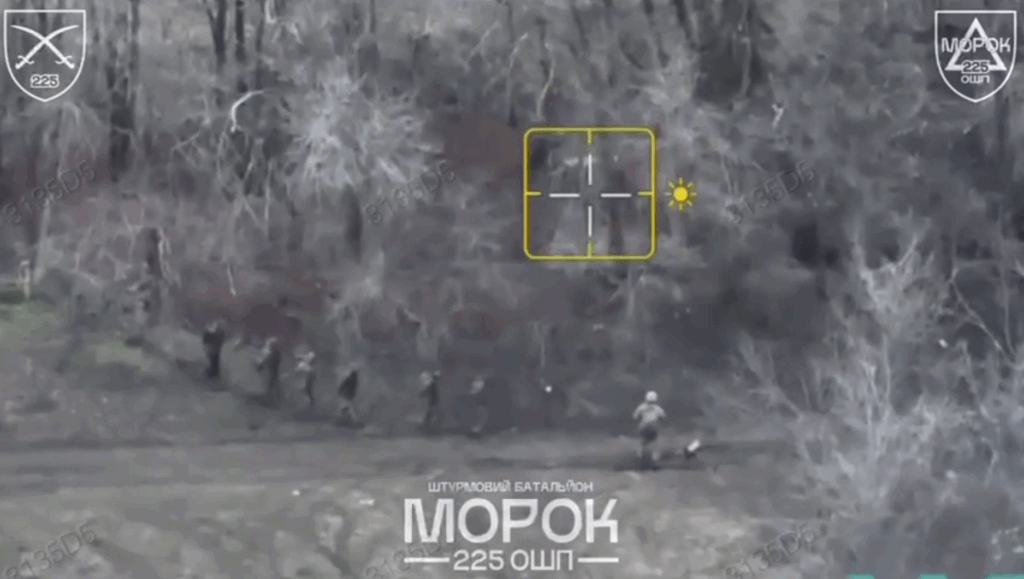 Two Ukrainian soldiers from 225th Assault Regiment capture six Russian troops, including platoon commander