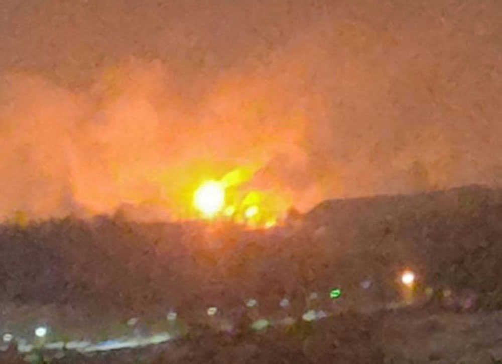 The plant makes ammonia and ammonium nitrate. The Russian army turns them into TNT and RDX. Ukraine just set it on fire — again