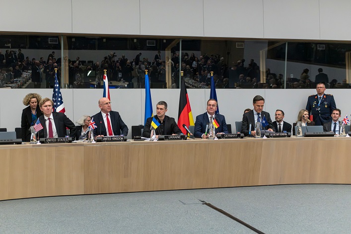 During the Ramstein format meeting, the allies pledged $38B in military support to Ukraine for 2026.