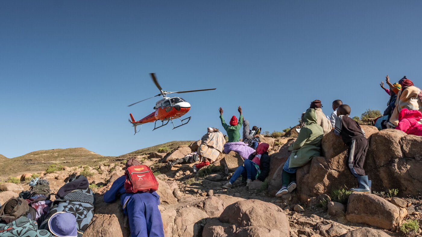 Flying doctors of Lesotho won’t let aid cuts bring them down : NPR