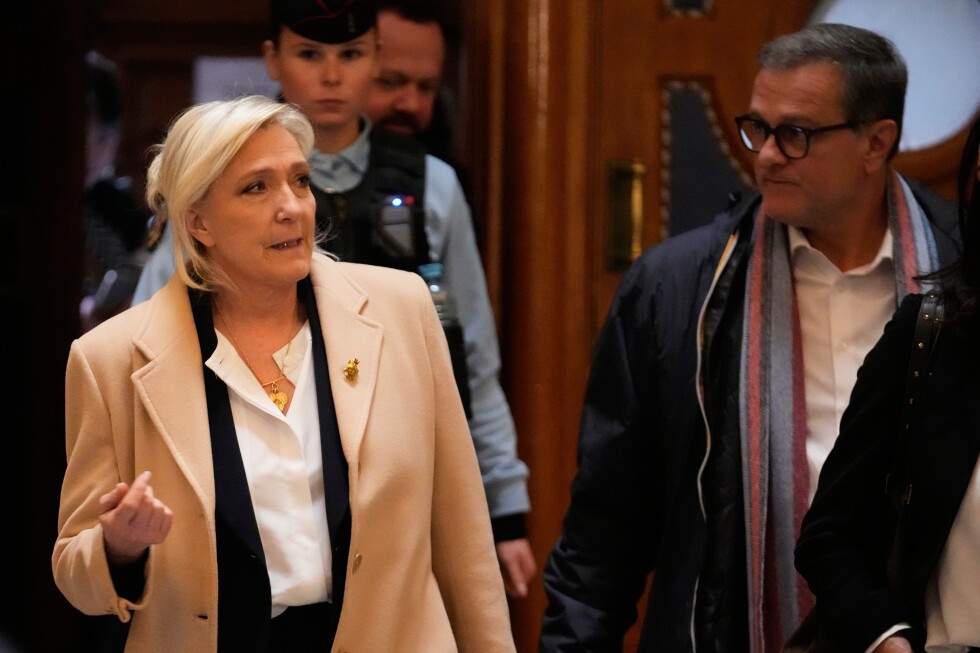 France’s Le Pen won’t run in 2027 if she has to wear an electronic bracelet