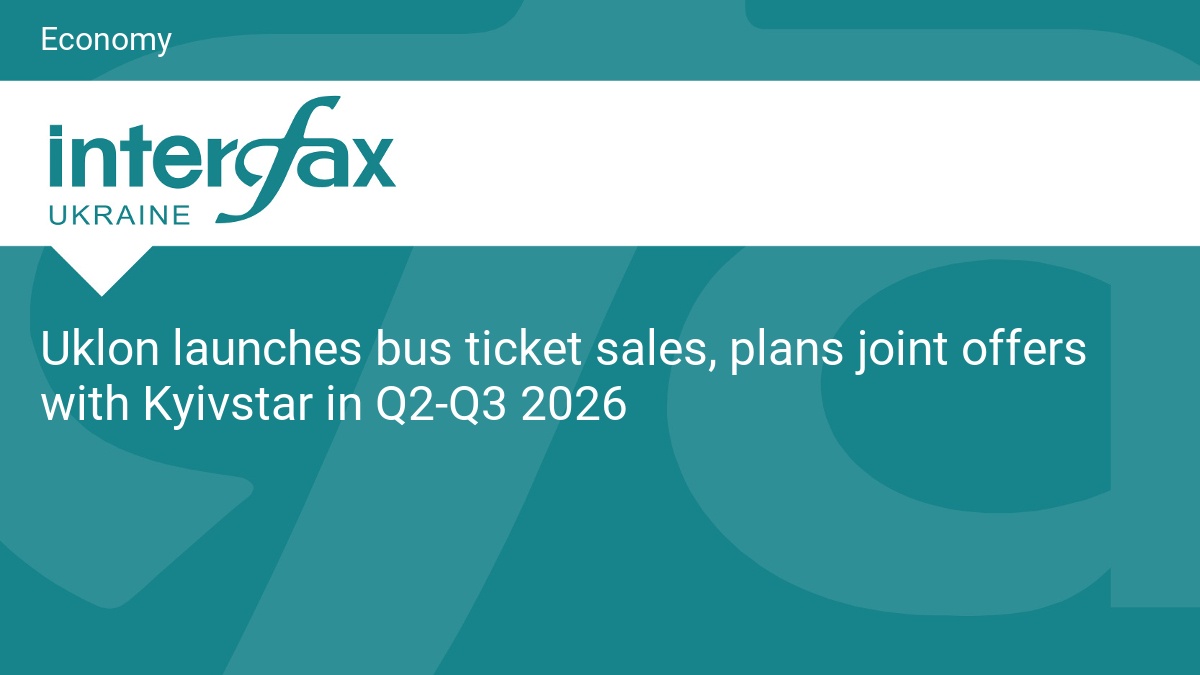 Uklon launches bus ticket sales, plans joint offers with Kyivstar in Q2-Q3 2026