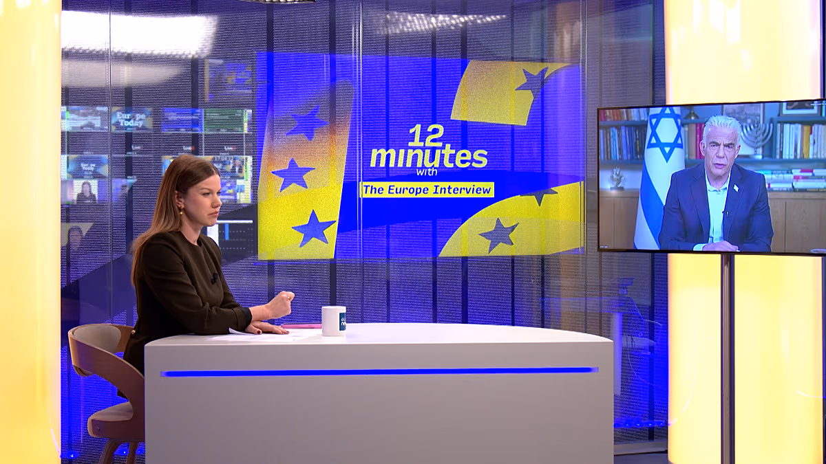 US President Trump cannot be pushed by anyone, Israeli opposition leader tells Euronews