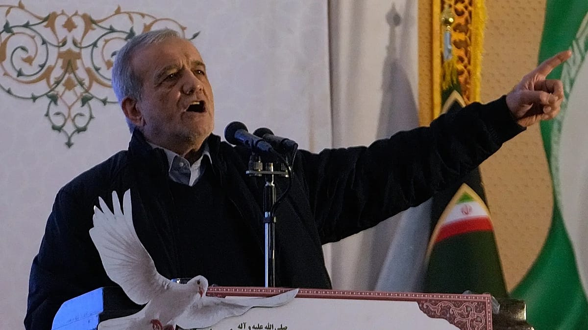 Iran’s president apologises for air strikes on Gulf countries in state TV address