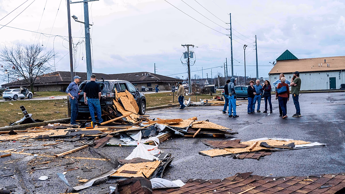 Video. Tornado in Michigan kills three and injures several as powerful storms sweep region