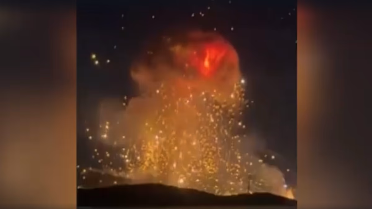 Video. Moment US strike sends massive fireball into sky over Iran’s Isfahan