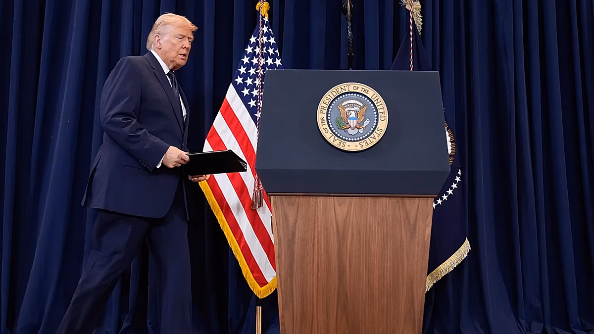 Video. Watch: Trump says Iran war will end ‘pretty quickly’