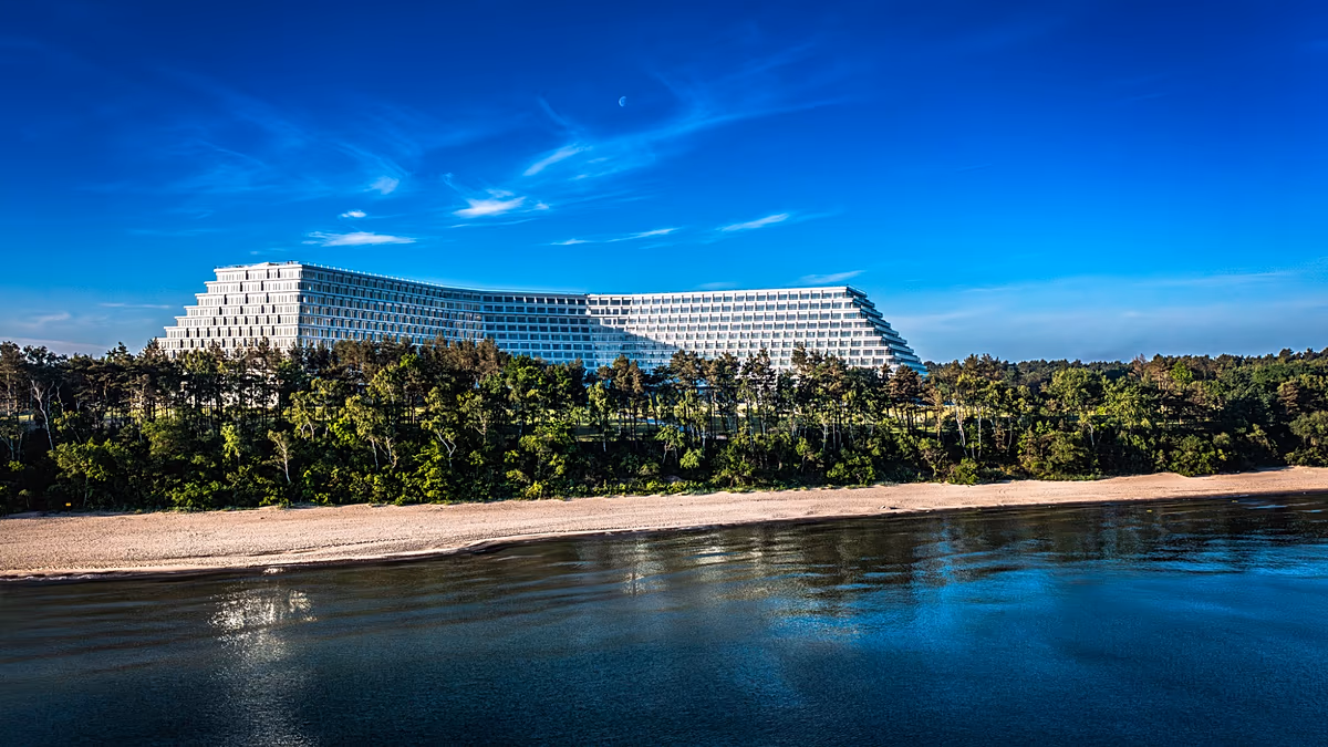 The colossus next door: Will the German Baltic Sea survive Poland’s mega hotel?