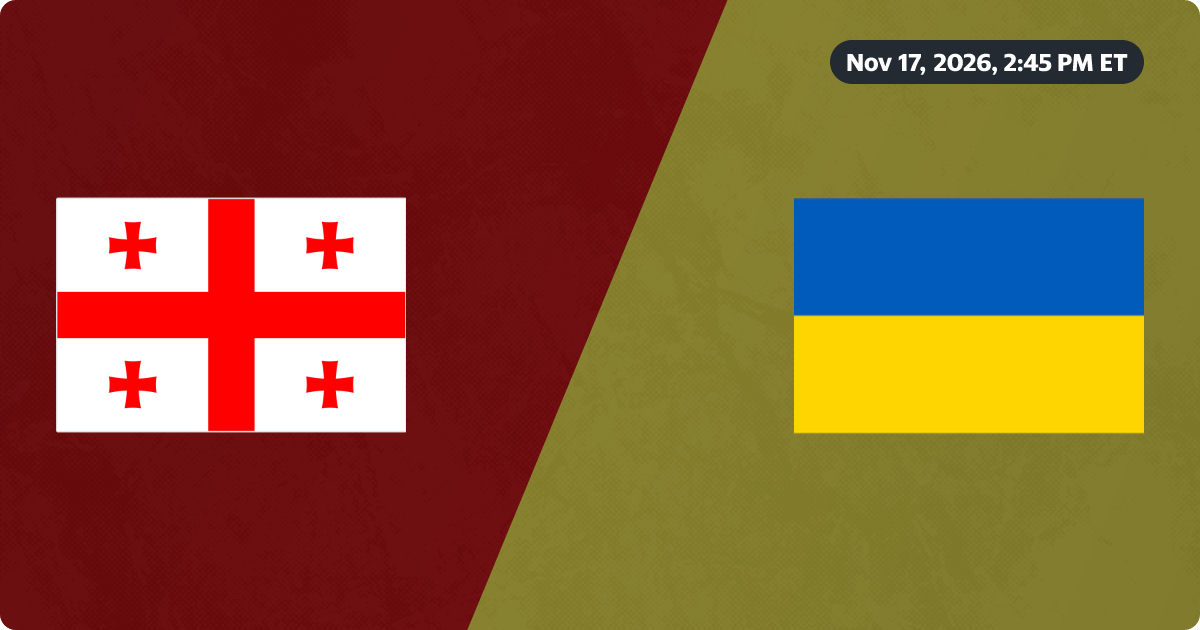 Ukraine vs. Georgia: Live game updates, stats, play-by-play