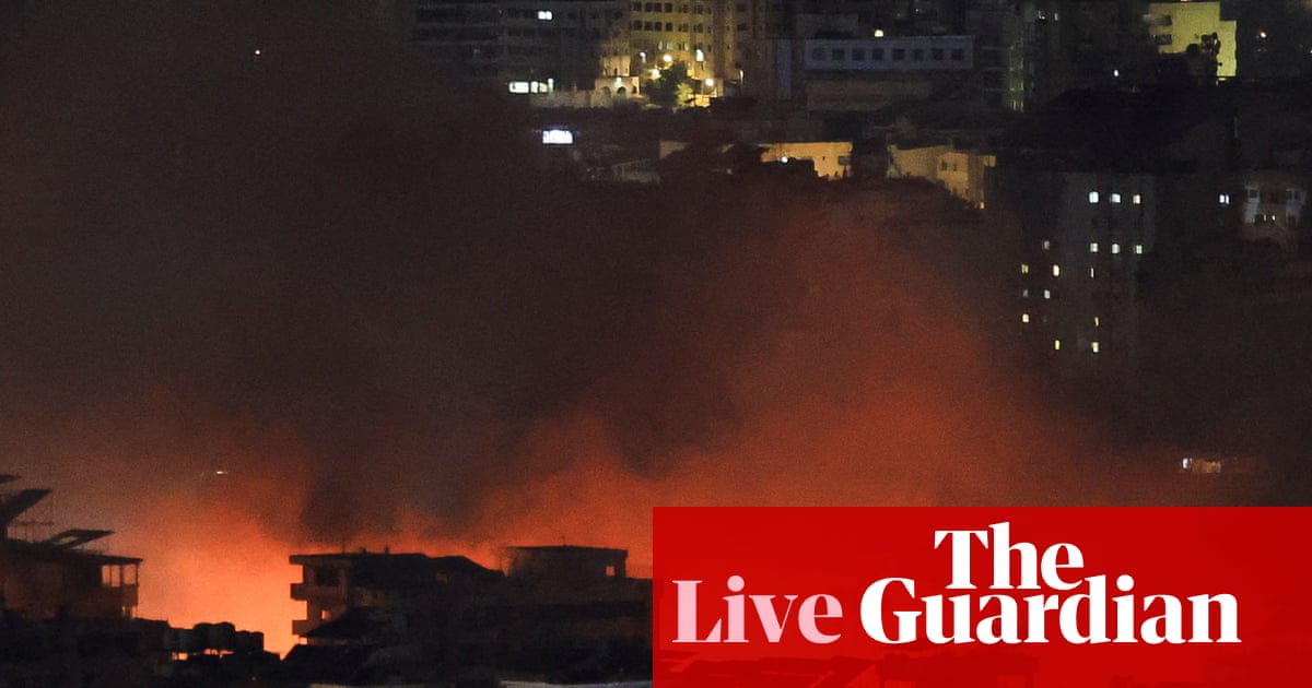 Middle East crisis live: Israel bombards Tehran and Beirut as US says it expects ‘surge’ in attacks | World news