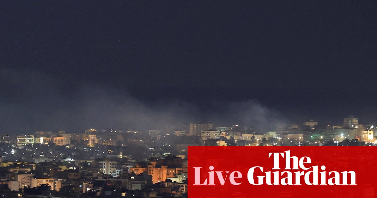 US-Israel war on Iran live: explosions heard in Gulf cities and Jerusalem; evacuations in Beirut as conflict spreads to Lebanon | US-Israel war on Iran