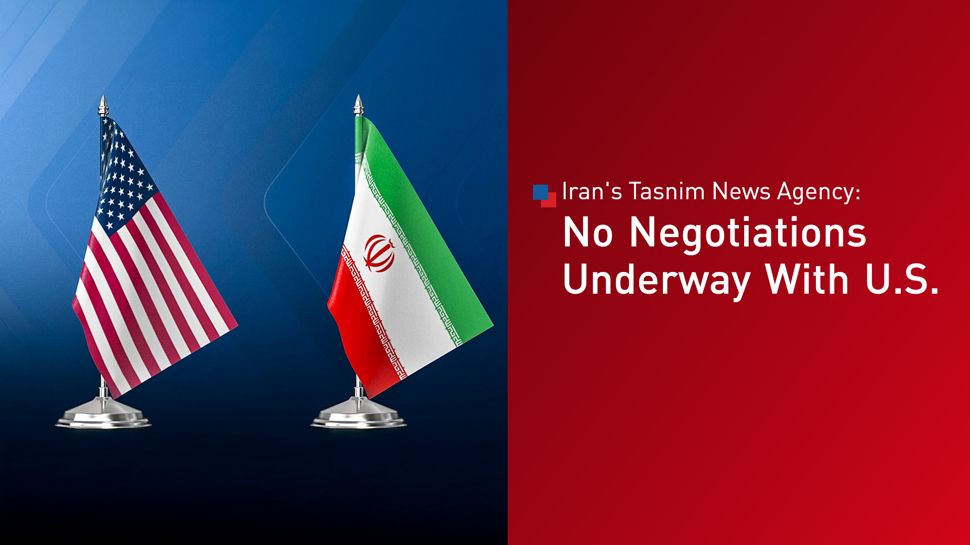 Iranian Official Denies Talks With U.S., Says Trump Delayed Strikes Under Pressure