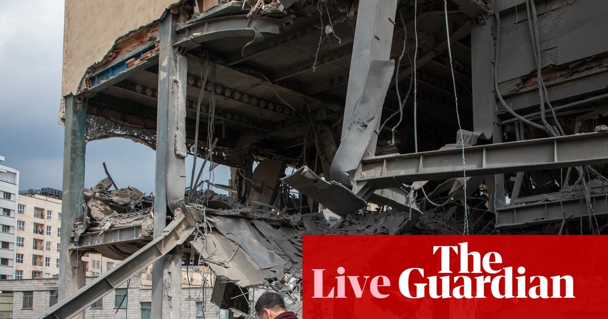Middle East crisis live: US ‘committed to finishing the job’ in Iran, Rubio says, amid fresh strikes in Tehran | US-Israel war on Iran