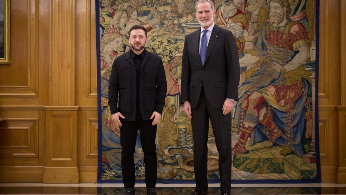 Zelenskyy has audience with King Felipe VI of Spain