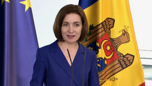 Sandu accuses Russia of damaging energy connection between Moldova and Europe