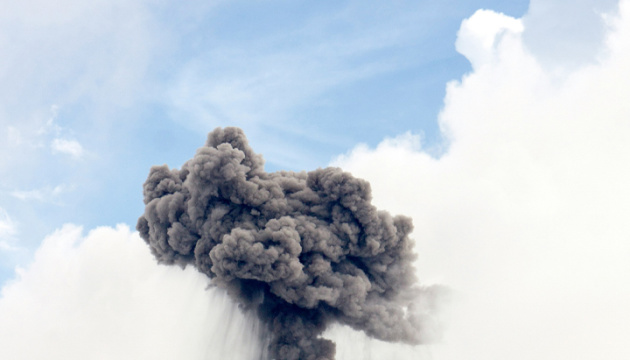 Russian forces attack Chernihiv’s transport infrastructure, one person injured