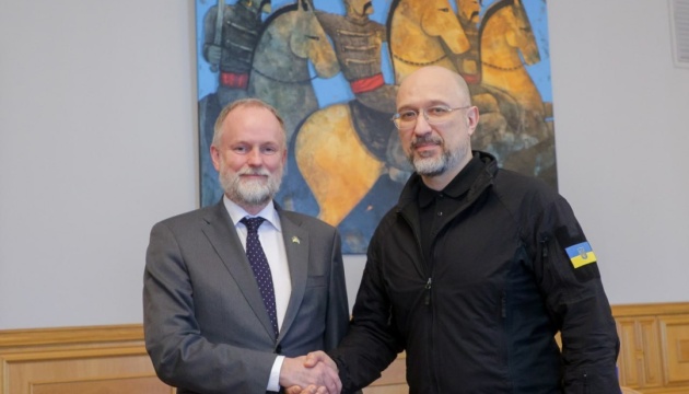 Shmyhal and Swedish ambassador discuss expanding energy cooperation