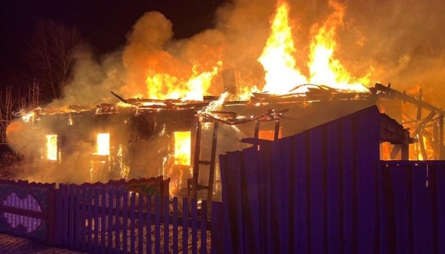 Geran UAVs attack Chernihiv region: Woman injured, houses destroyed