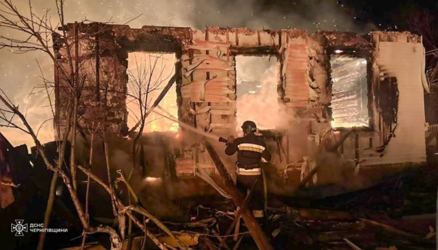 Russian drone crash in Chernihiv region kills child, injures parents