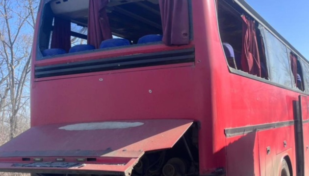 Death toll in Russian strike on bus in Kharkiv region rises to three