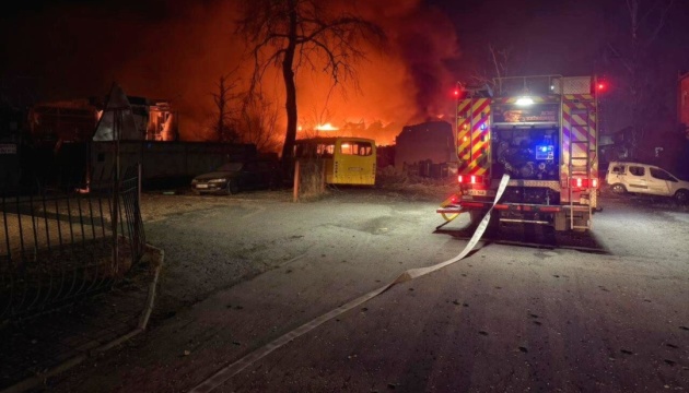 Death toll from Russia’s massive attack on Kyiv region rises to four, 10 injured