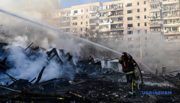 Injury toll from Russian airstrike on Zaporizhzhia rises to 19