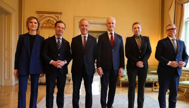 Canada, Nordic countries agree to deepen cooperation and support for Ukraine