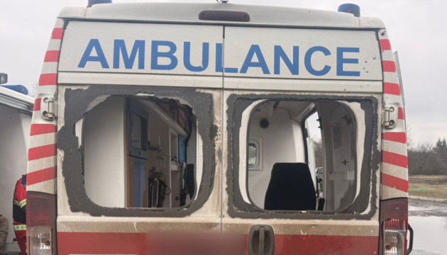 Russian forces attack emergency medical team with drone in Kharkiv region, leaving two injured