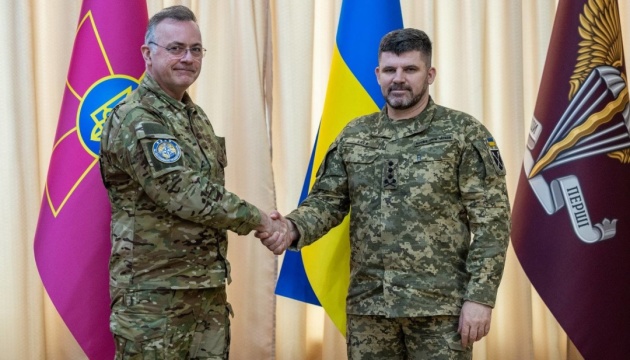 Ukraine’s Chief of General Staff meets NATO admiral to discuss strengthening of air defense and cooperation