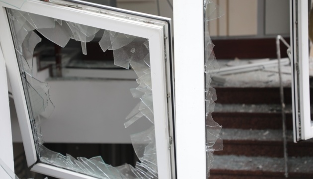 Russian drone strikes center of Ivano-Frankivsk, damaging maternity hospital