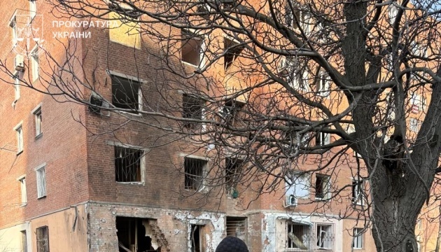 Russian nighttime attacks on Poltava leave more than 40 buildings damaged