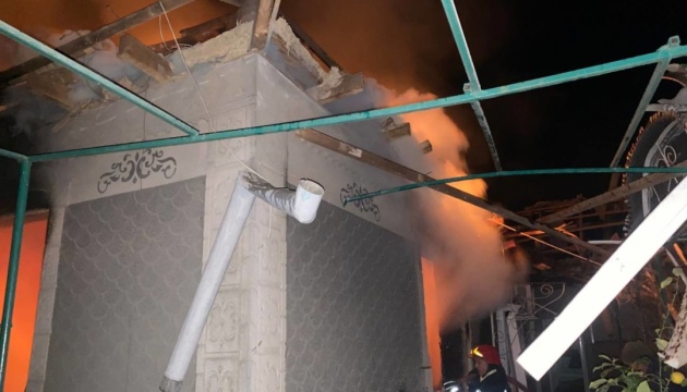 Drone destroys private home in Odesa region, one injured, possible person trapped under rubble