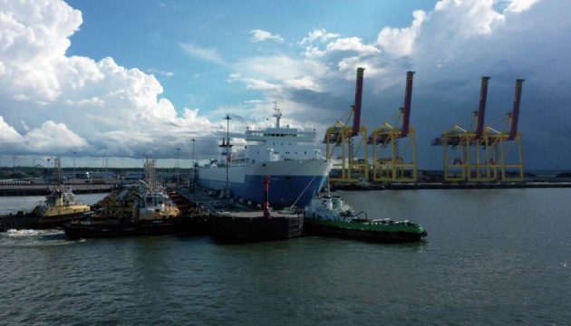 Drones strike Russia’s Ust-Luga port, fire reported