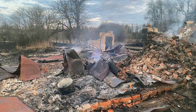 Russian attack damages residential and critical infrastructure in Chernihiv region