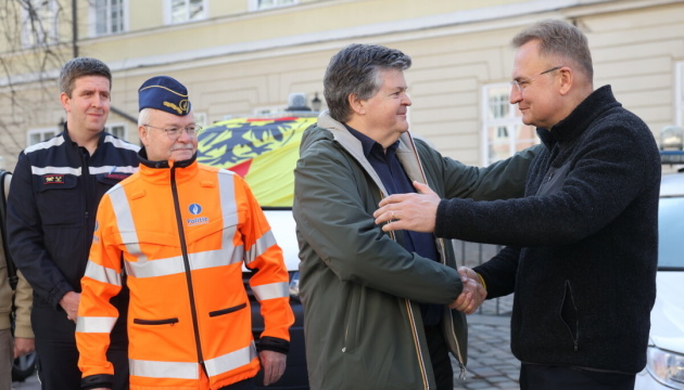 Mayor of Mechelen comes under Russian fire during visit to Lviv