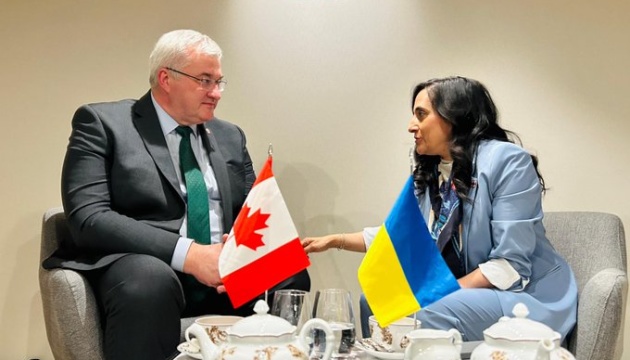 Sybiha meets with Canada’s FM