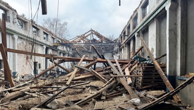 In Chernihiv region, kindergarten and enterprises damaged due to Russian attacks; one person injured