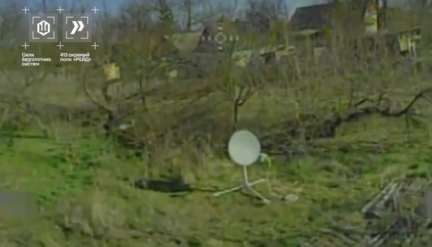 USF destroys satellite antenna used by Russians as alternative to Starlink