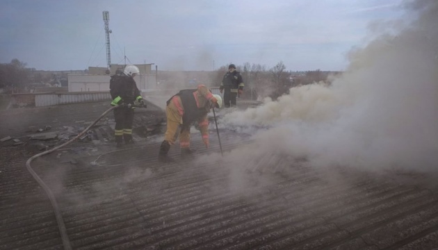 Russian forces strike energy facility near Kharkiv region border