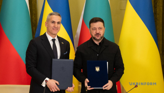 Ukraine, Bulgaria sign security cooperation agreement