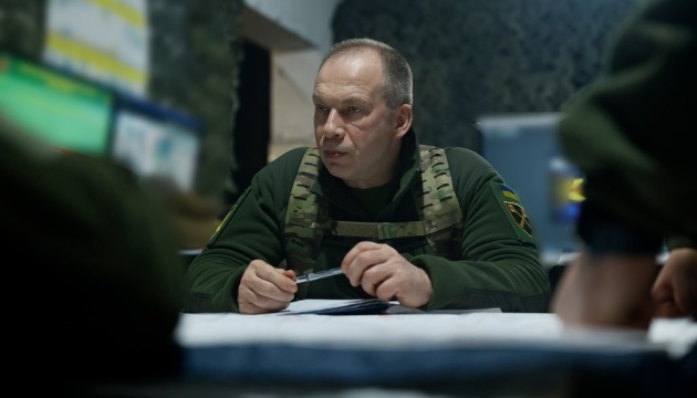 Ukrainian forces liberate 480 sq km on Oleksandrivka axis – CinC Syrskyi